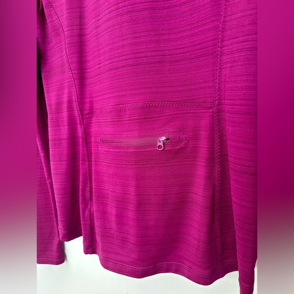 Athleta Women’s Half Zip Pullover Long Sleeve UPF 50+ Size S Sku#94 - Picture 8 of 8
